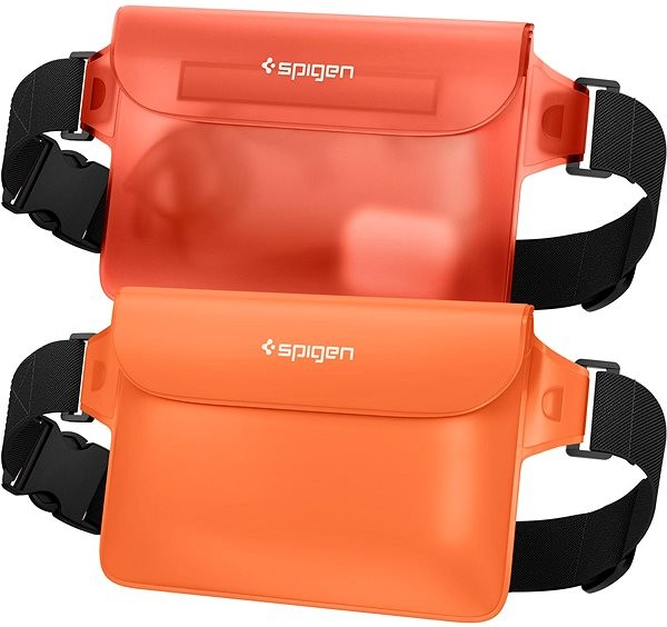 Púzdro Spigen Universal Waterproof A620 Case & Waist Bag Sunset Orange