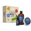 Steve´s All Beard Everything Box Steve's šampón na vlasy a fúzy 250 ml + Steve's olej na bradu 30 ml + Steve's balzam na fúzy 50 ml darčeková sada