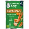 GERBER Organic chrumky s mrkvou a pomarančom 35 g