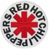 Red Hot Chili Peppers Asterisk Nažehlovačka White