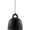 Normann Copenhagen Závesná lampa Bell, malá – čierna