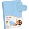 Bellatex froté plachta svetlo modrá 90x200
