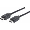 Kábel Manhattan HDMI - HDMI 1.8m czarny (306119)