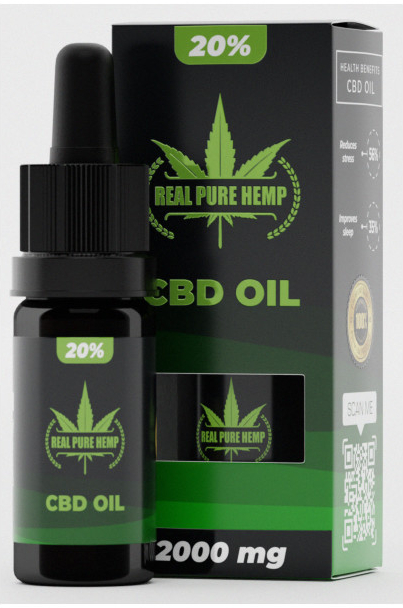 Real Pure Hemp Cbd Oil 2000 Mg 10 ml