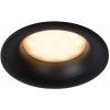 Lucide 09923/01/30 zápustné bodové svietidlo Ziva 1x5W | GU10 | IP44 - kúpeľňové, čierna, kruh