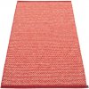 Pappelina Koberec EFFI Dark Red/Coral Red/Vanilla – tmavočervený, veľkosť koberca 85 x 160 cm