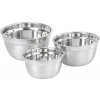 MagicHome Miska nerez s vekom 3 ks 14 + 16 + 18 cm
