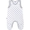 Dojčenské dupačky New Baby Classic II sivé s hviezdičkami., veľ. 80 (9-12m)