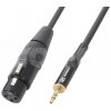 Power Dynamics CX50-05 Cable XLR Female - 3.5 mm Stereo 0.5M