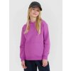 4F Girls' sweatshirt fialová