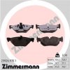 ZIMMERMANN Sada brzdových platničiek kotúčovej brzdy 23926.970.1