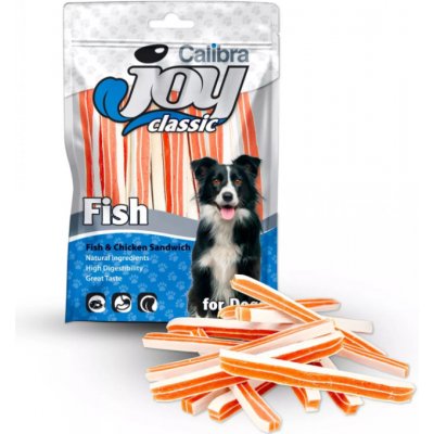 CALIBRA Dog Pamlsok Joy Classic Fish & Chicken Sandwich 250g