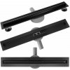 Rea Neox Slim Pro, sprchový odtokový žľab 100cm, čierna matná, REA-G2712