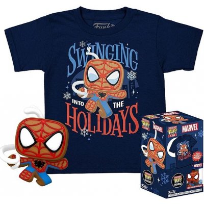 Spider-Man – tričko M s figúrkou