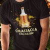 Tričko s potlačou CHLASTAČKA (tvoj dátum) Pánsky Čierna XS