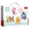 Baby puzzle Disney Medvídek Pú 4v1 - autor neuvedený
