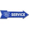 Plechová ceduľa Ford Service arrow 50 cm x 15 cm