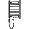 Mexen Mars, elektrické vykurovacie teleso 500 x 400 mm, 300 W, antracitová, W110-0500-400-2300-66