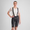 Sportful FIANDRE dámske kraťasy s trakmi black XS