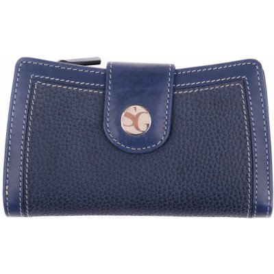Segali dámska kožená peňaženka SG 7053 modrá