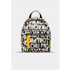 Pokémon - Pikachu Lettering - Mini Backpack Barva: Black