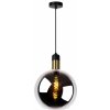 Lucide závesné svietidlo JULIUS Pendant 1x E27 ?? 28cm Smoke Glass 34438/28/65