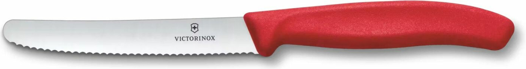 Nôž na paradajky a salámu 11 cm červená chili Victorinox 6.7831.C1