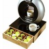 Kesper 58953 Organizér na čaje a kávové kapsule bambus 30 x 10 x 30 cm