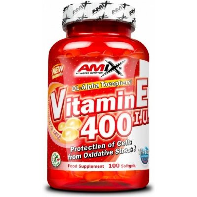 Amix Vitamin E 400 IU 100 kapsúl