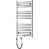 Mexen Ares, elektrické vykurovacie teleso 900 x 500 mm, 300 W, chrómová, W102-0900-500-2300-01