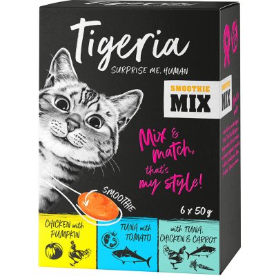 Tigeria Smoothie Snack mix 3 druhy 24 x 50 g