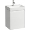 Laufen Meda Umývadlová skrinka 44 cm, závesy vpravo, matná biela H4215420112601