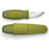 Morakniv 12651 Eldris Green malý všestranný nôž 5,9 cm, zelená, plast, TPE, plastové puzdro