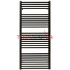Rebríkový radiátor Thermal Trend KD 600x1850 rovný, čierny