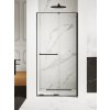 New Trendy Smart Black sprchové dvere 150 cm posuvné čierna matná/priehľadné sklo EXK-6635
