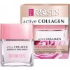 Gélový denný krém proti vráskam CollagenActive s kolagénom, aloe vera a ružovou vodou 50 ml