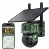 Fotopasca GPS GSM Lesná otočná kamera SOLAR Živý náhľad obrazu