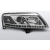 TUNING-TEC Predné svetlá, AUDI A6 C6, 2004-2008, TRU DRL XENON D2S CHROM