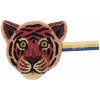 Koberec hlava Doing Goods - Tula Múdry Tiger 34 x 31 cm oranžová