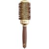 Olivia Garden Expert Blowout Shine Wavy Bristles Gold & Brown Fúkacia kefa na vlasy - 45 mm