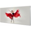 Nástenný panel balerína žena 100x50 cm
