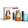 Clarins Double Serum Clarins Double Serum Eye protivráskové sérum na očné okolie s vyživujúcim účinkom 20 ml + Clarins Wonder Volume Mascara XXL riasenka pre maximálny objem 3 ml + Clarins Cleansing I