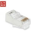 LYNX konektor STP Cat5e, 50µ, 100ks LX-CON-CAT5E-STP-50