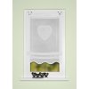 Home Wohnideen rímska roleta 91417 CORAZON 0107 biela 130x45 cm (v x s)