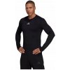 NT Tričko adidas TECHFIT LS Top CR H23120 čierna L