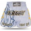 Muay Thai trenky Buakaw BSH5 strieborno-zlaté Veľkosť: XXL