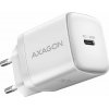 AXAGON nabíječka do sítě / ACU-PD30W / 1x USB-C / PD3.0 / PPS / QC4+ / SFC / AFC / Apple / 30W / bílá
