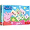 Trefl Hra Links skladačka Prasiatko Peppa / Peppa Pig 14 párov vzdelávacia hra v krabici 21x14x4cm