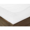 Dreamy Linens Plachta jersey napínacia biela do postýlky Rozměry: 70 x 140 cm