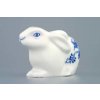 Cibulák - Zajac veľkonočný ležiaci 11,4 cm - Originálny cibuľový porcelán